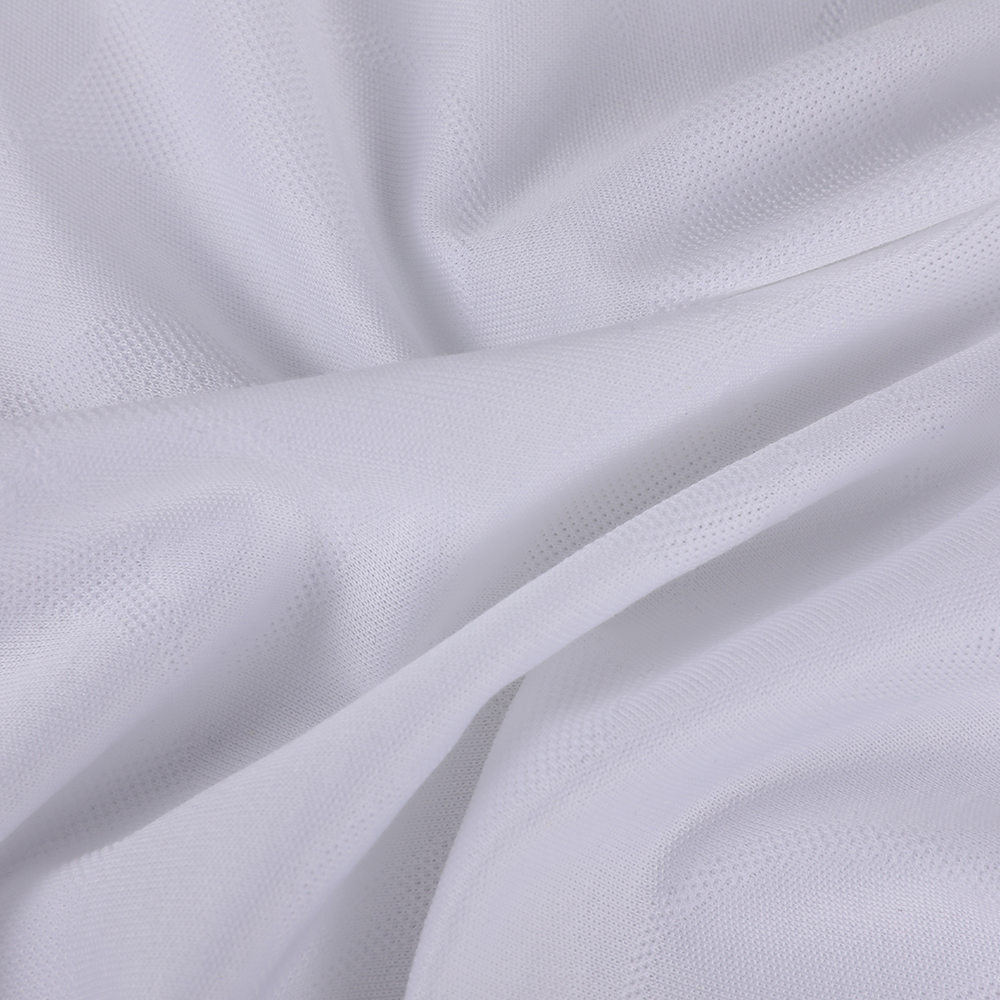Jacquard wygodne miękkie la łatwa do opieki ekologicznej płynnej płynnej bawełnianej tkaniny